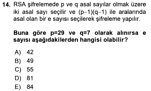 Matematik 2 2025-2026 Dönem Sonu Sınavı - 14. soru
