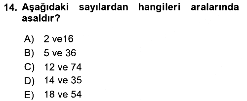 Matematik 2 2024-2025 Yaz Okulu Sınavı - 14. soru