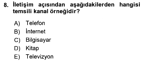 Müşteri İlişkileri Yönetimi 2017-2018 Ara Sınav - 8. soru