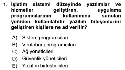 Sistem Analizi Ve Tasarımı 2023-2024 Ara Sınav - 1. soru