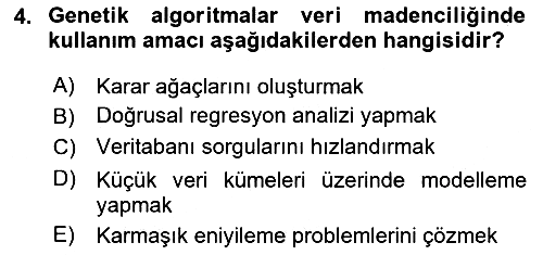 Veri Madenciliği 2025-2026 Ara Sınav - 4. soru