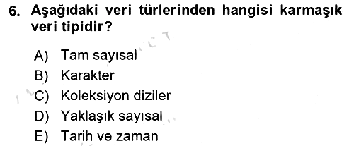 Veritabanı Sistemleri 2025-2026 Yaz Okulu Sınavı - 6. soru