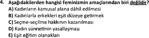 Çağdaş Siyasal Akımlar 2022-2023 Dönem Sonu Sınavı - 4. soru
