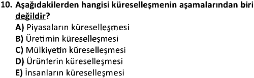 Uluslararası Bankacılık 2019-2020 Ara Sınav - 10. soru